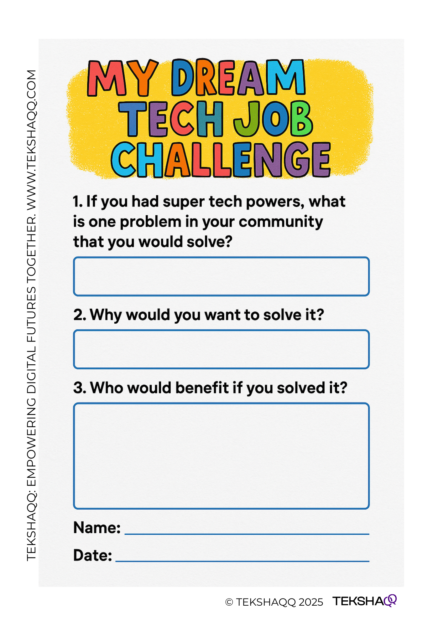 Challenge Page 1. Click to download